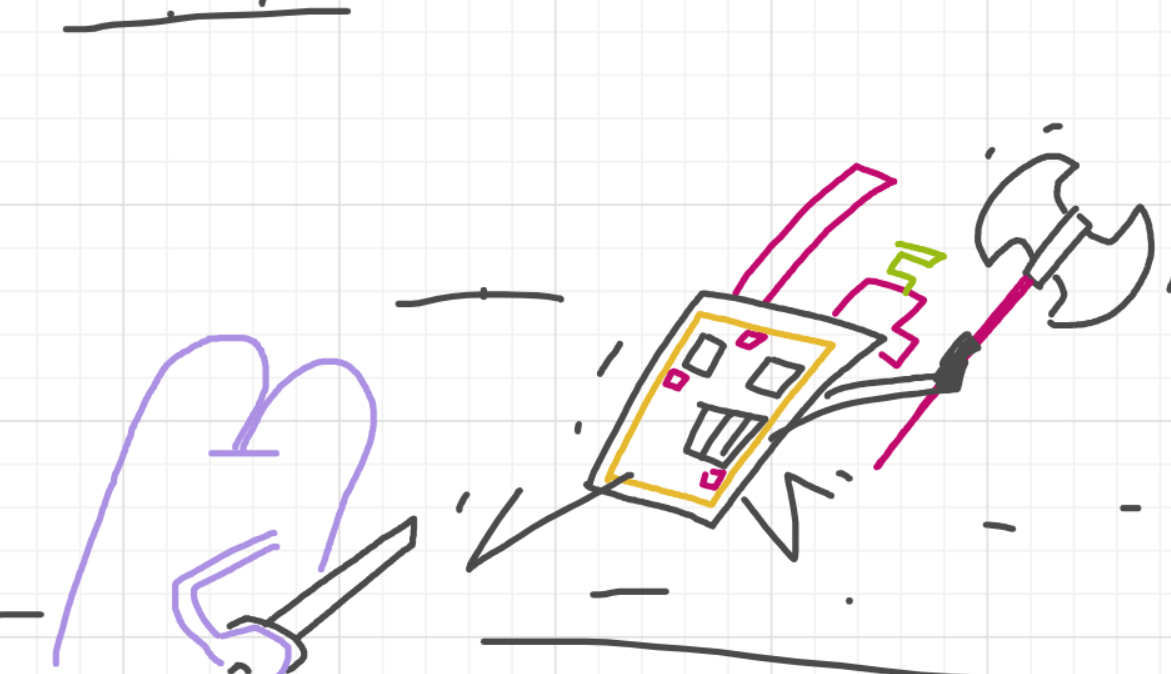 A panel from I've Been Everywhere, Man, episode nine of the Board Boards object show by Furretwalk/WalkingFurret.